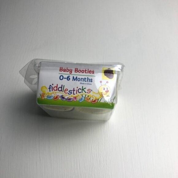 Fiddlesticks Baby booties size 0 to 6 months - Picture 2 of 6